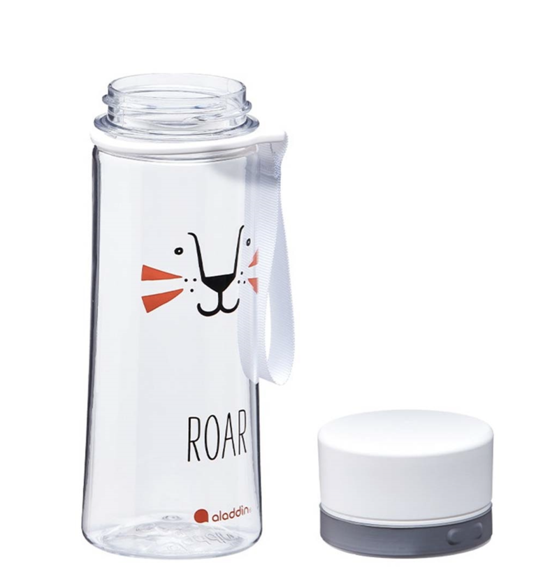 Aladdin Aveo Kids Water Bottle 350ml White/Clear-2